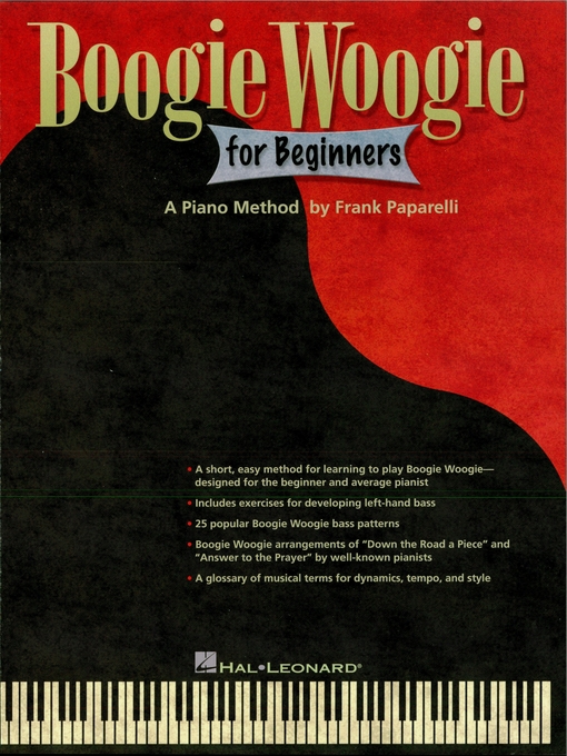 Détails du titre pour Boogie Woogie for Beginners (Music Instruction) par Hal Leonard Corp. - Disponible